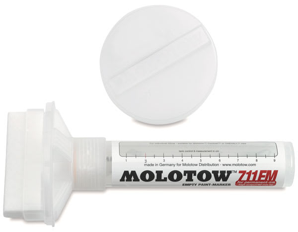 Open in modal - Molotow Empty Markers and Replacement Nibs - Empty Marker, Square Tip 60mm