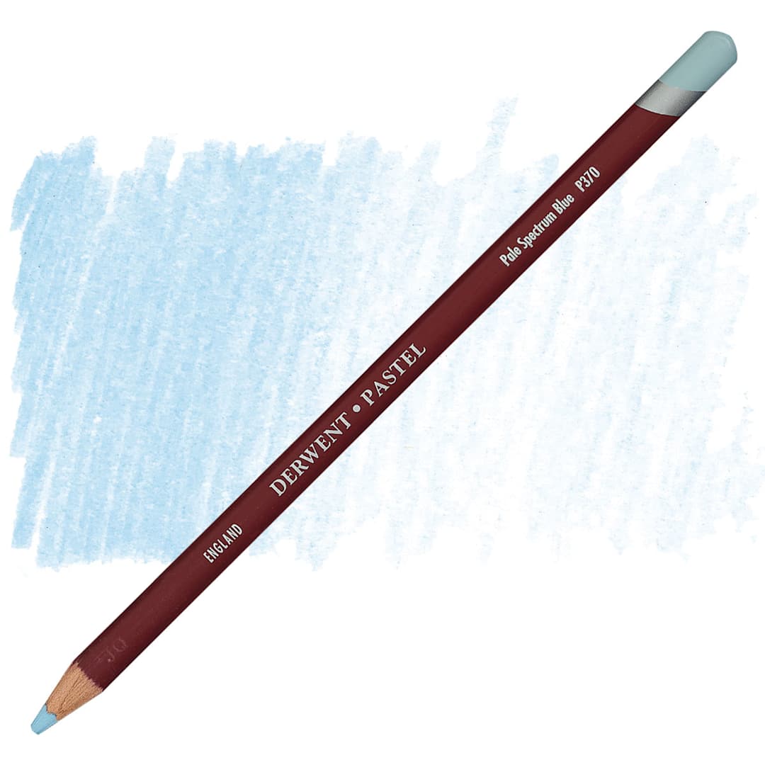 Open in modal - Derwent Pastel Pencil - Pale Spectrum Blue pencil and swatch