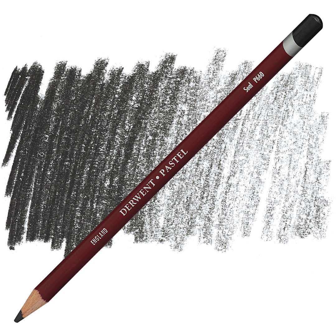 Open in modal - Derwent Pastel Pencil - Seal pencil and swatch