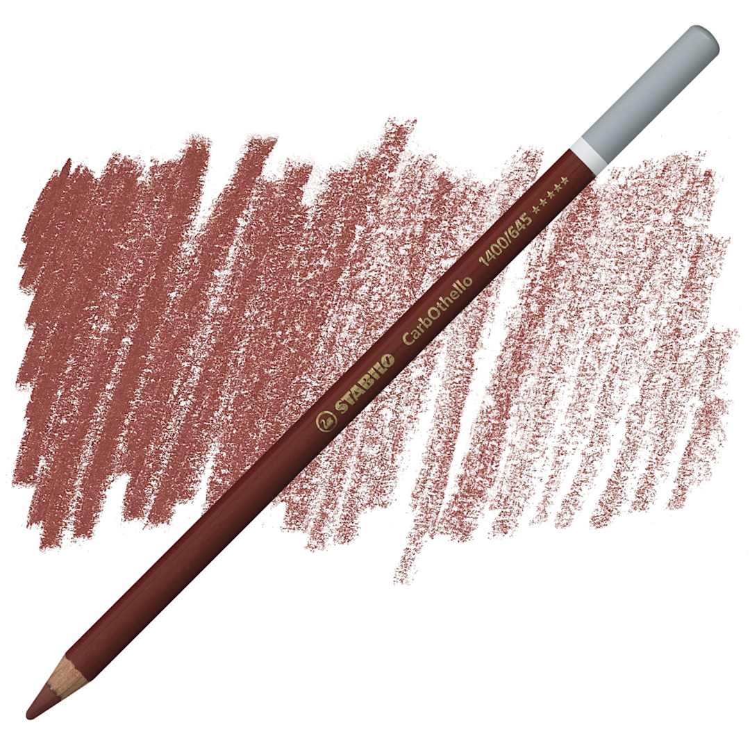 Open in modal - Stabilo CarbOthello Pastel Pencil - Caput Mortuum Red