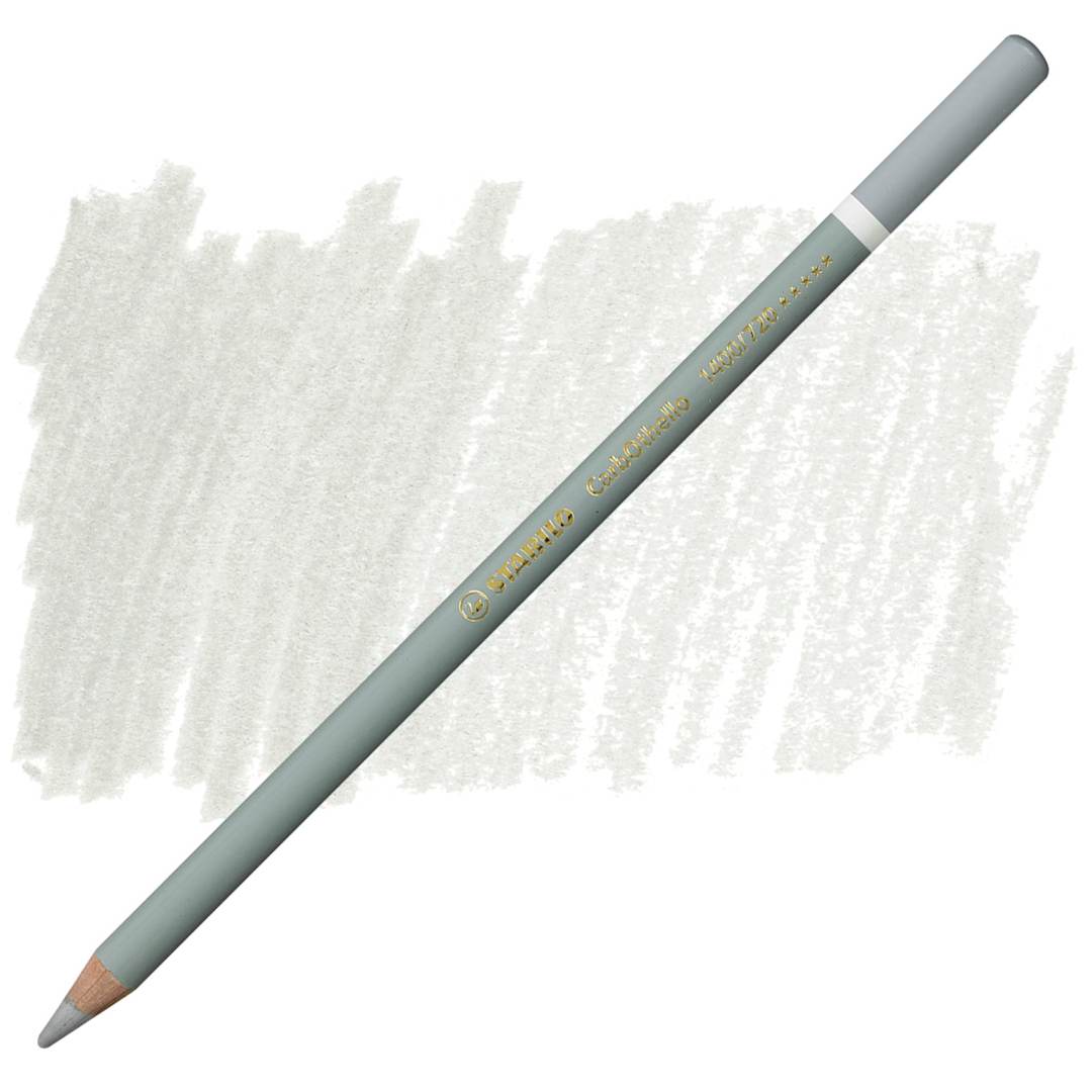 Open in modal - Stabilo CarbOthello Pastel Pencil - Cold Gray 1 pencil and swatch