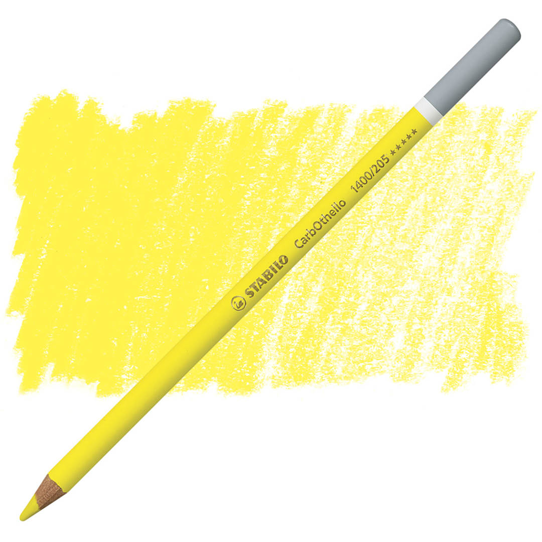 Open in modal - Stabilo CarbOthello Pastel Pencil - Neutral Yellow pencil and swatch