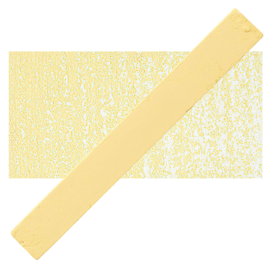 Open in modal - Holbein Artists’ Oil Pastel - Antique Yellow 5 oil pastel and swatch