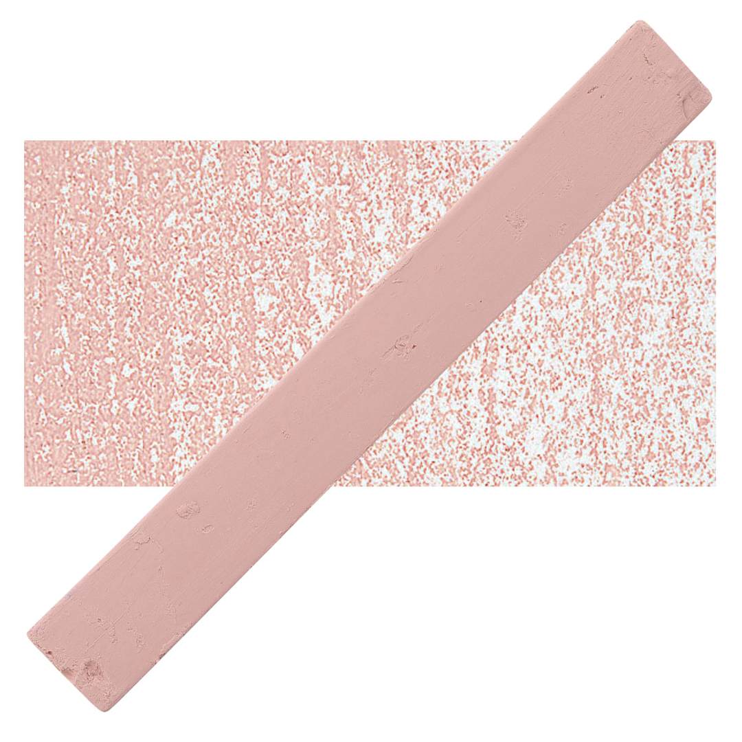 Open in modal - Holbein Artists’ Oil Pastel - English Red 5 oil pastel and swatch