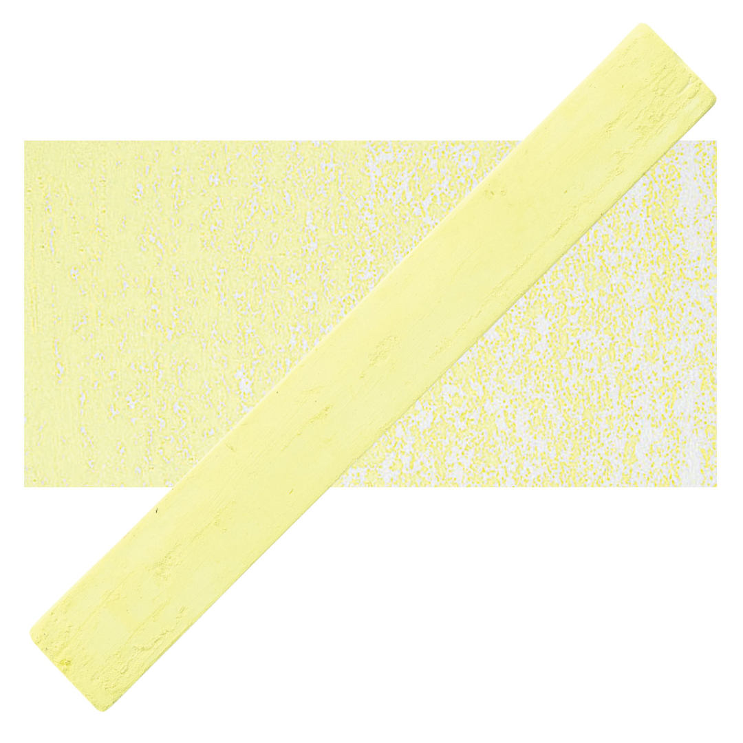 Open in modal - Holbein Artists’ Oil Pastel - Hansa Yellow 3 oil pastel and swatch