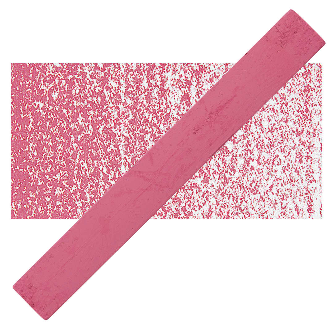 Open in modal - Holbein Artists’ Oil Pastel - Permanent Red 3 oil pastel and swatch