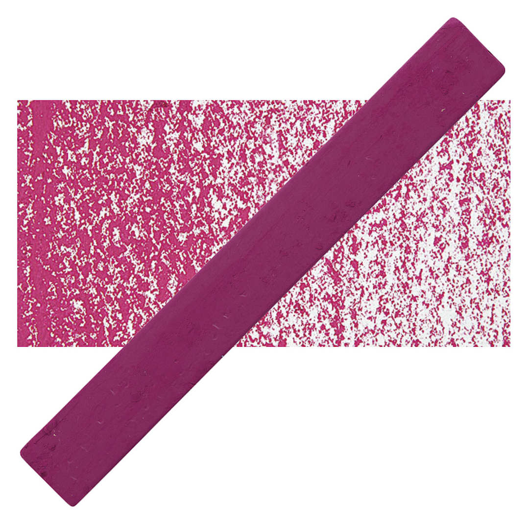 Open in modal - Holbein Artists’ Oil Pastel - Purple 1 oil pastel and swatch