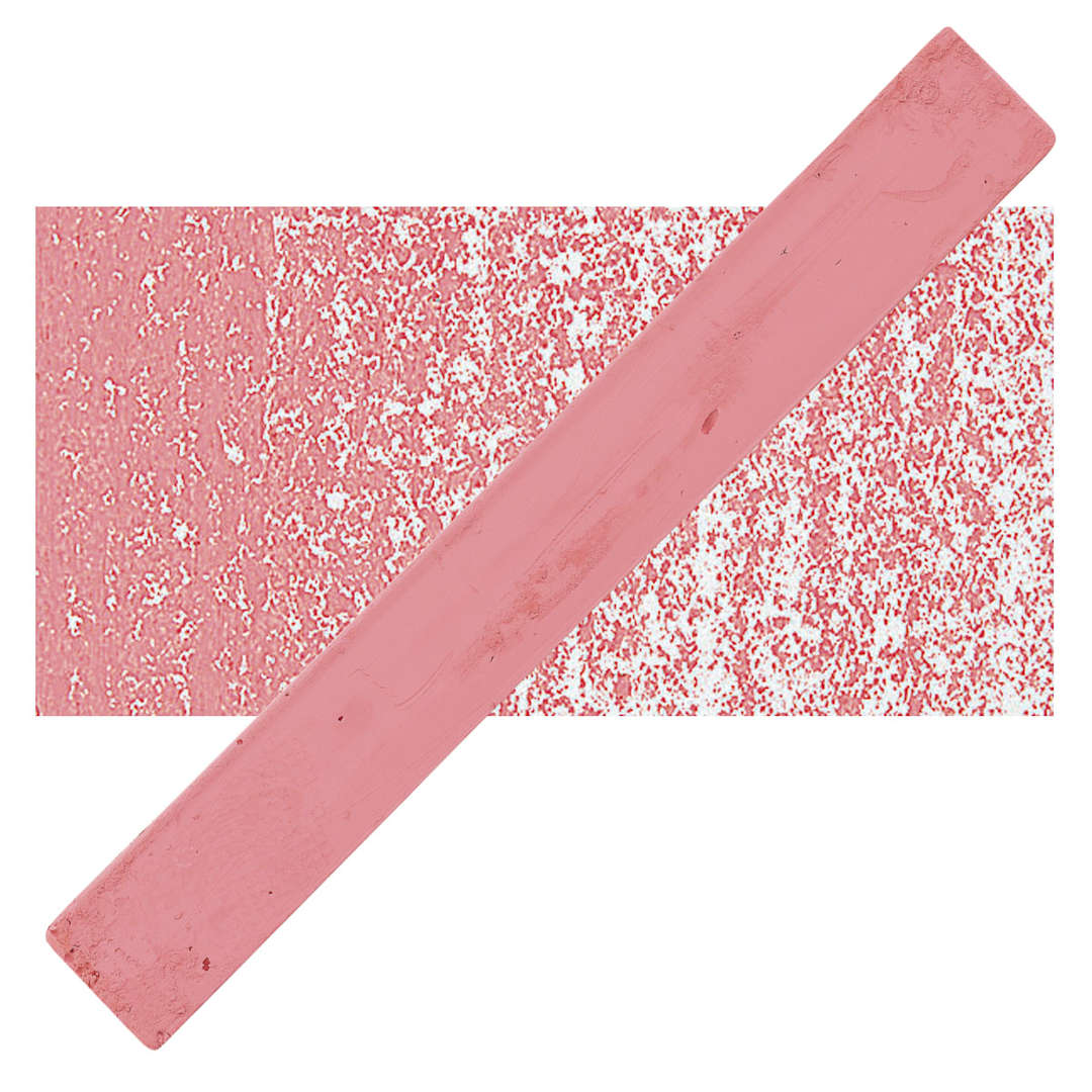 Open in modal - Holbein Artists’ Oil Pastel - Scarlet 3 oil pastel and swatch