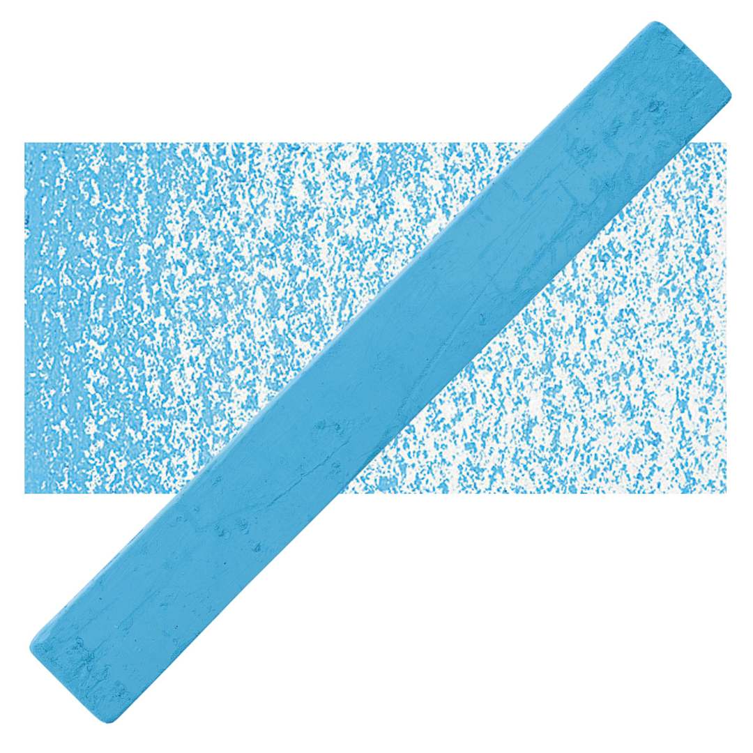 Open in modal - Holbein Artists’ Oil Pastel - Sky Blue 3 oil pastel and swatch