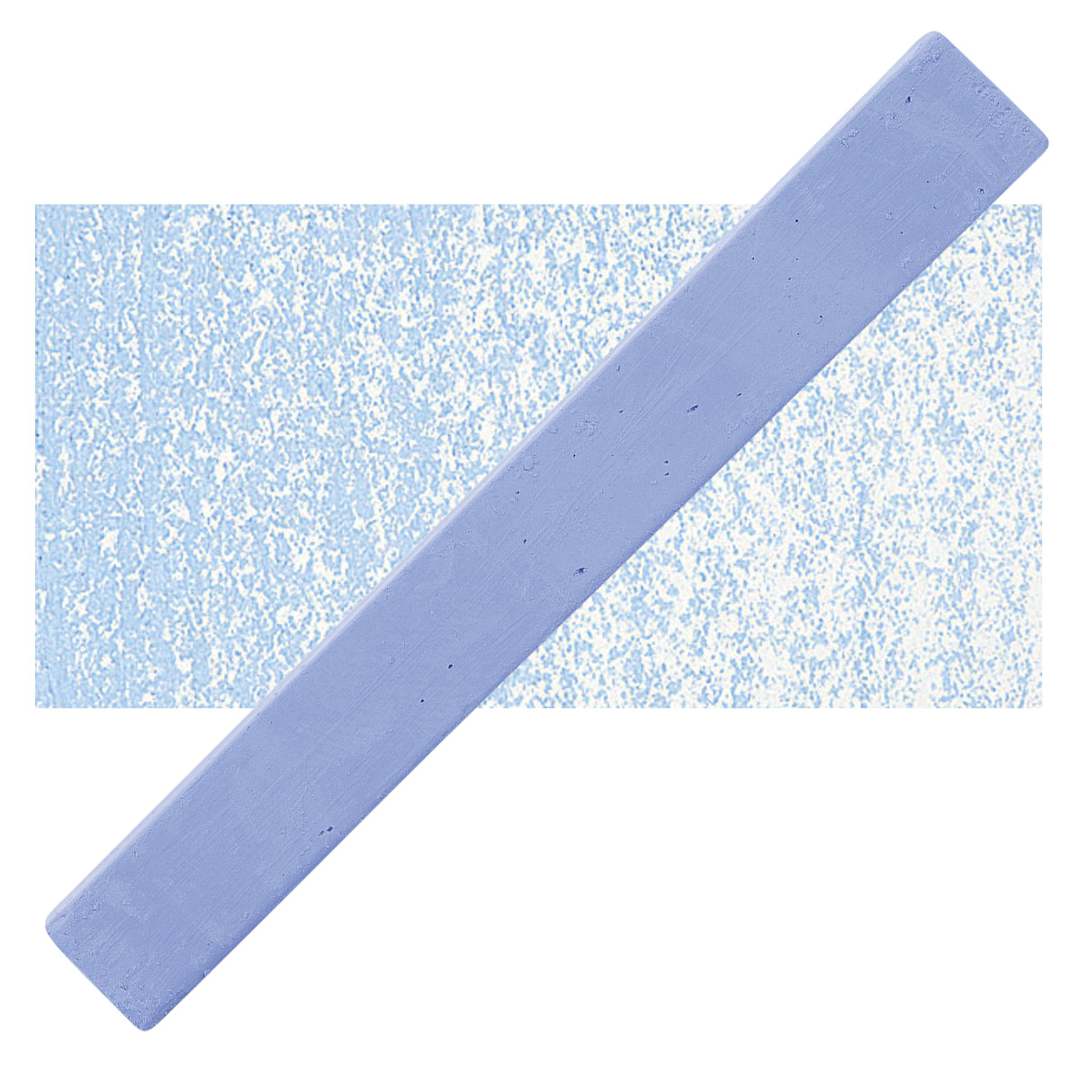 Open in modal - Holbein Artists’ Oil Pastel - Ultramarine Light 5 oil pastel and swatch