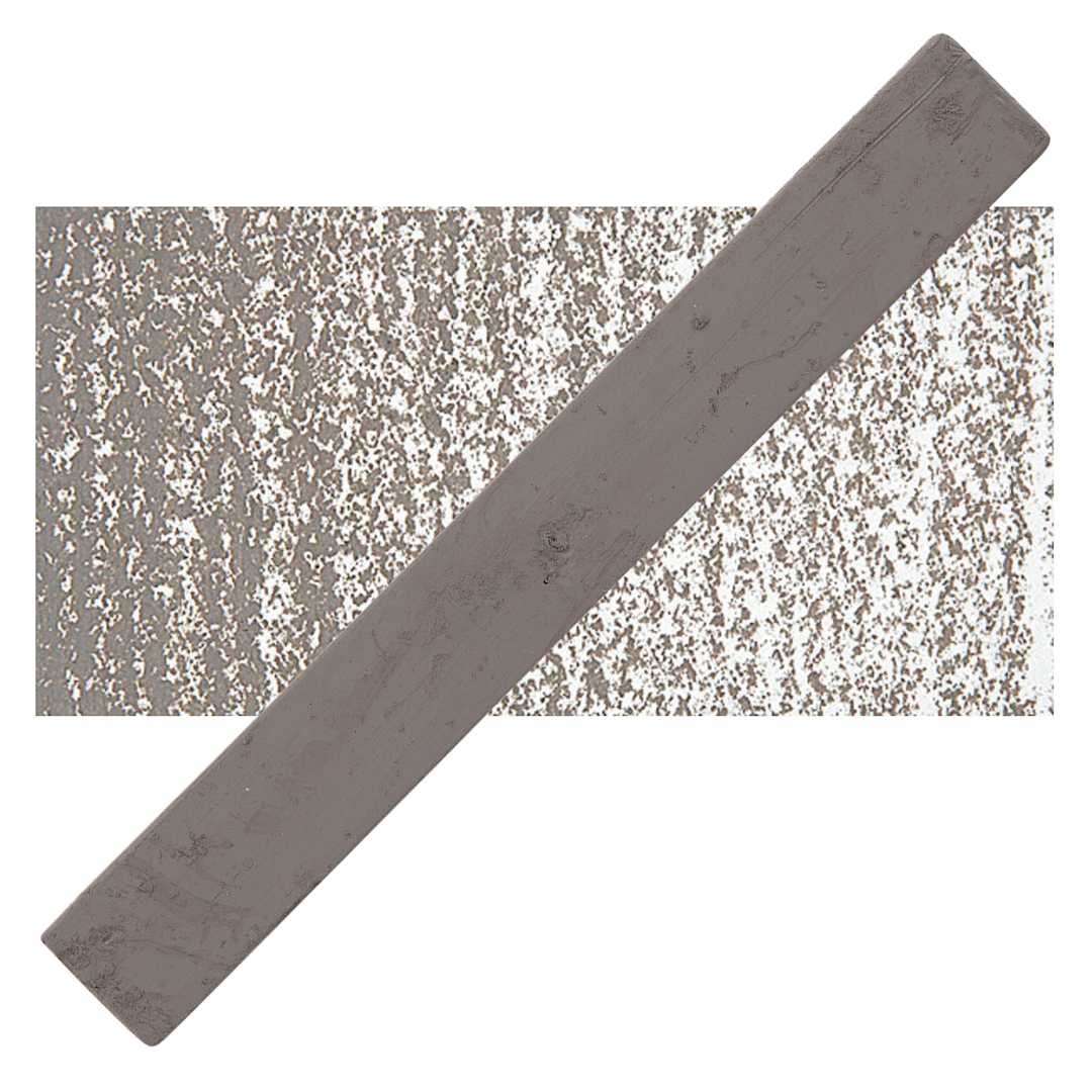 Open in modal - Holbein Artists’ Oil Pastel - Warm Gray 1 oil pastel and swatch