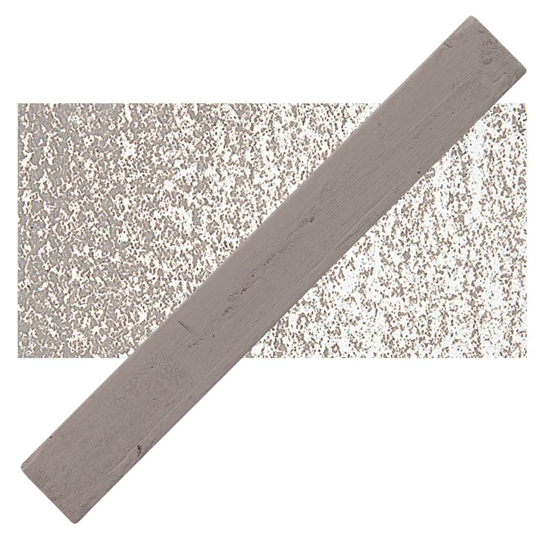 Open in modal - Holbein Artists’ Oil Pastel - Warm Gray 2 oil pastel and swatch