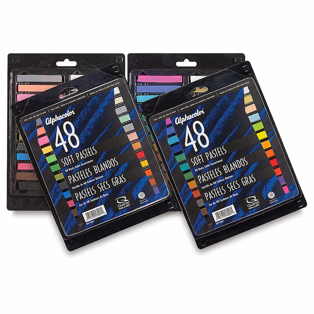 Open in modal - Alphacolor Soft Pastels - Basic Colors, Set of 48