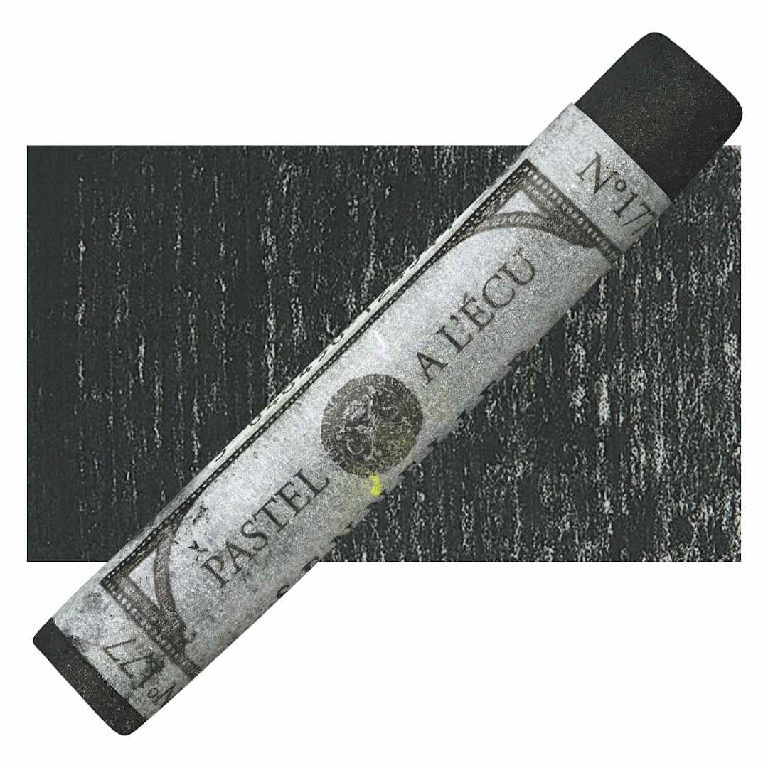 Open in modal - Sennelier Soft Pastel - Black Green pastel and swatch