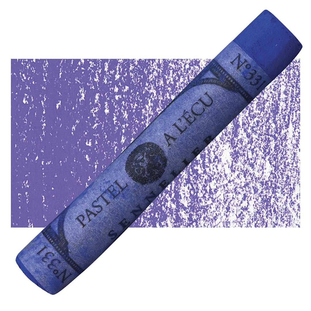 Open in modal - Sennelier Soft Pastel - Blue Violet 331 pastel and swatch