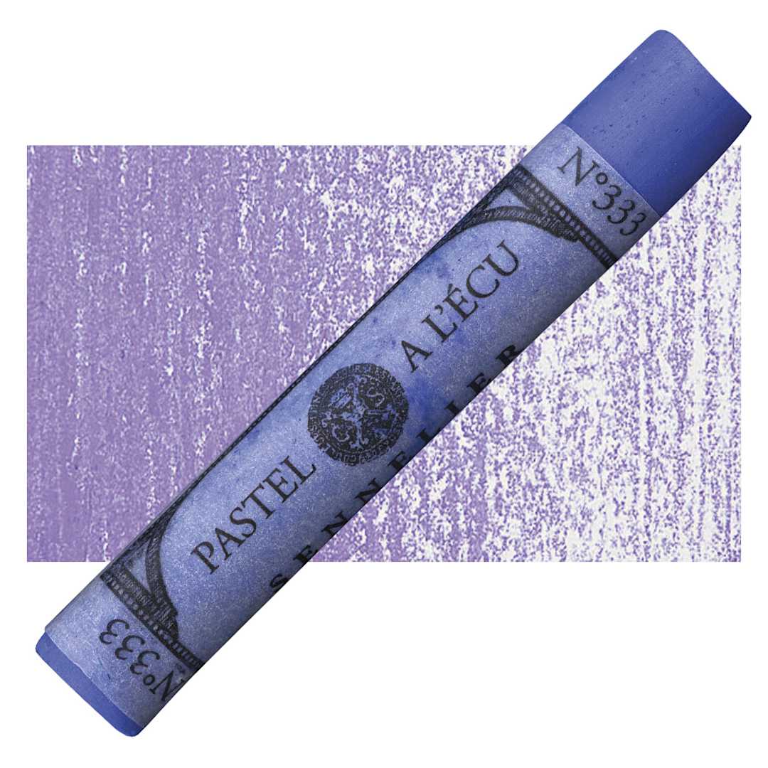 Open in modal - Sennelier Soft Pastel - Blue Violet 333 pastel and swatch