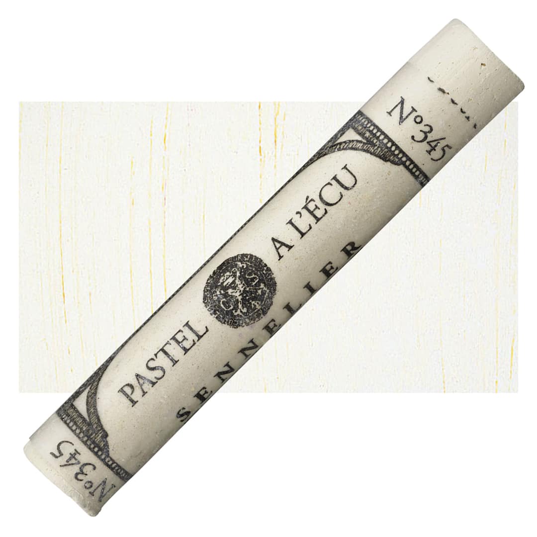 Open in modal - Sennelier Soft Pastel - Bright Yellow 345 pastel and swatch