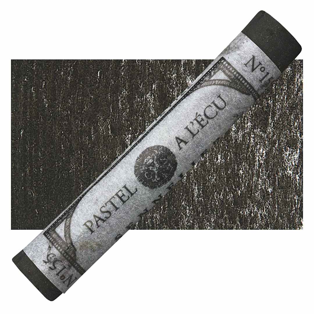 Open in modal - Sennelier Soft Pastel - Bronze Green Deep pastel and swatch