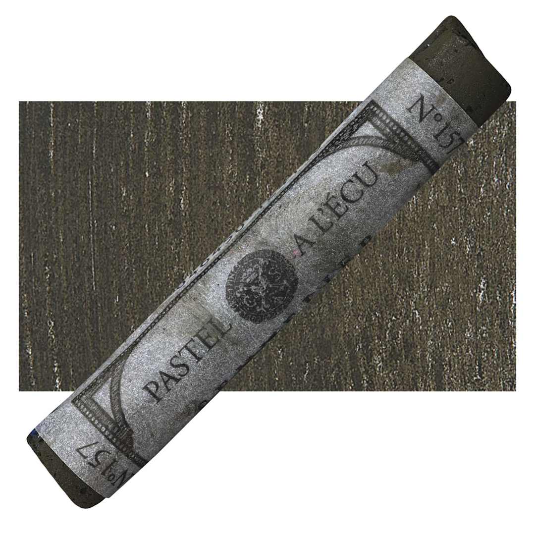 Open in modal - Sennelier Soft Pastel - Bronze Green Deep pastel and swatch