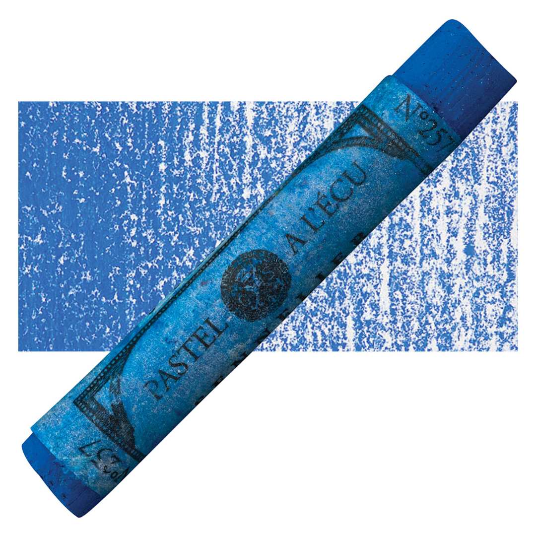 Open in modal - Sennelier Soft Pastel - Cerulean Blue 257 pastel and swatch