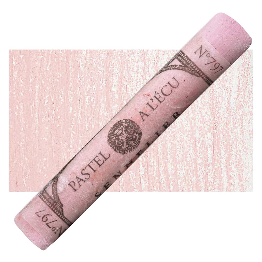 Open in modal - Sennelier Soft Pastel - Chinese Vermilion 797 pastel and swatch