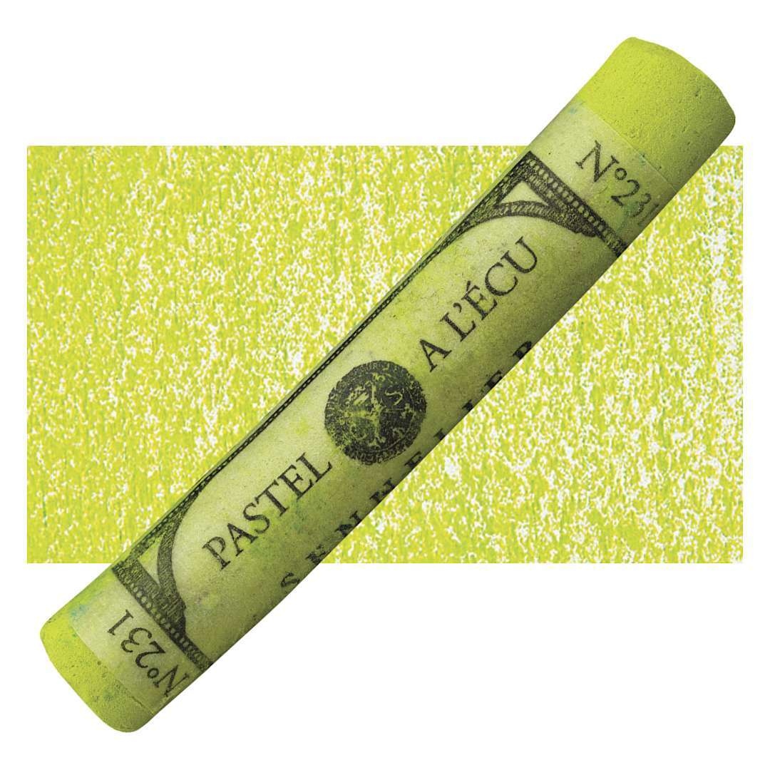 Open in modal - Sennelier Soft Pastel - Chromium Green 231 pastel and swatch