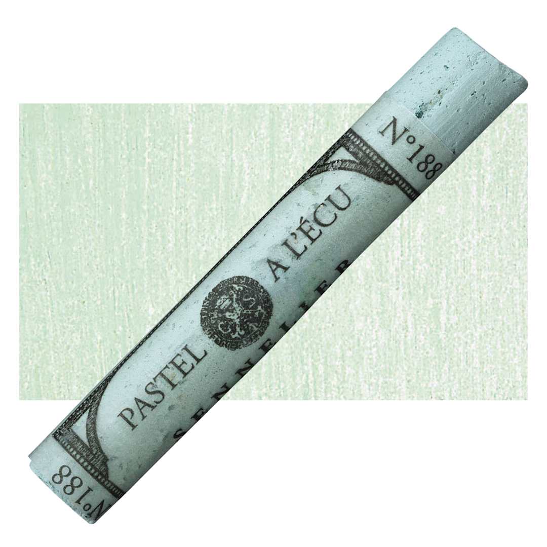 Open in modal - Sennelier Soft Pastel - Chromium Oxide Green 188 pastel and swatch