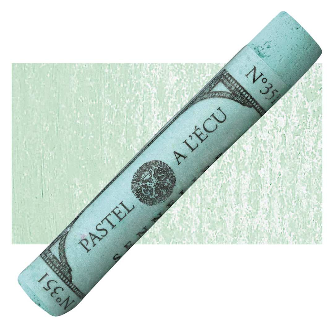 Open in modal - Sennelier Soft Pastel - Cinereous Green pastel and swatch