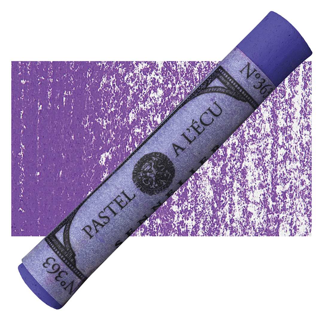 Open in modal - Sennelier Soft Pastel - Cobalt Violet 363 pastel and swatch