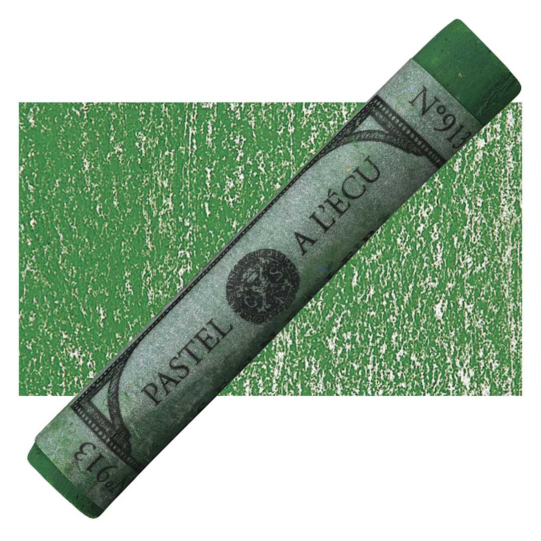 Open in modal - Sennelier Soft Pastel - Forest Green 913 pastel and swatch