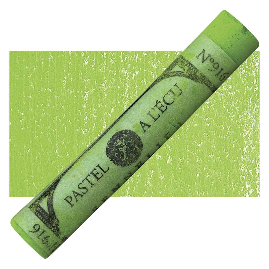Open in modal - Sennelier Soft Pastel - Forest Green 916 pastel and swatch