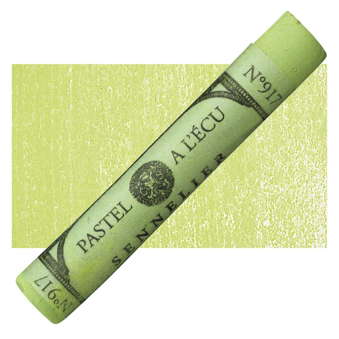 Open in modal - Sennelier Soft Pastel - Forest Green 917 pastel and swatch