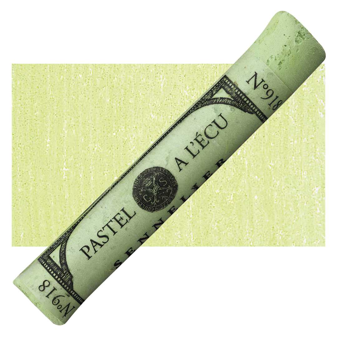 Open in modal - Sennelier Soft Pastel - Forest Green 918 pastel and swatch