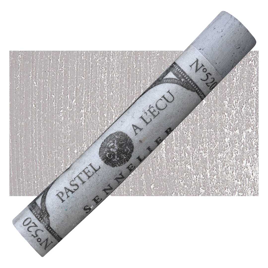 Open in modal - Sennelier Soft Pastel - Gray 520 pastel and swatch