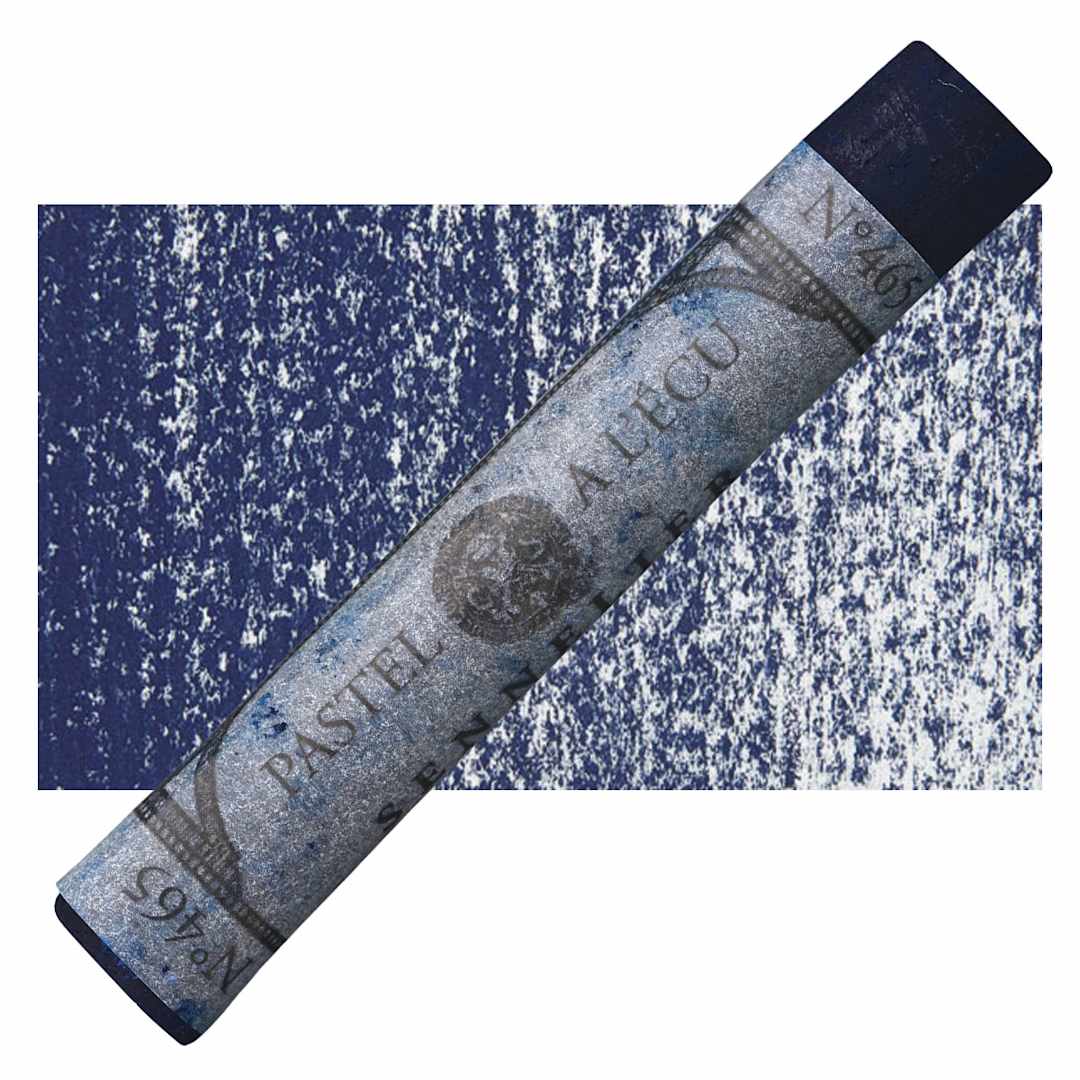 Open in modal - Sennelier Soft Pastel - Intense Blue pastel and swatch