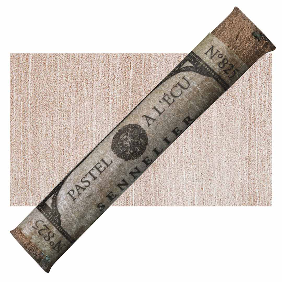 Open in modal - Sennelier Soft Pastel - Iridescent Copper 825 pastel and swatch
