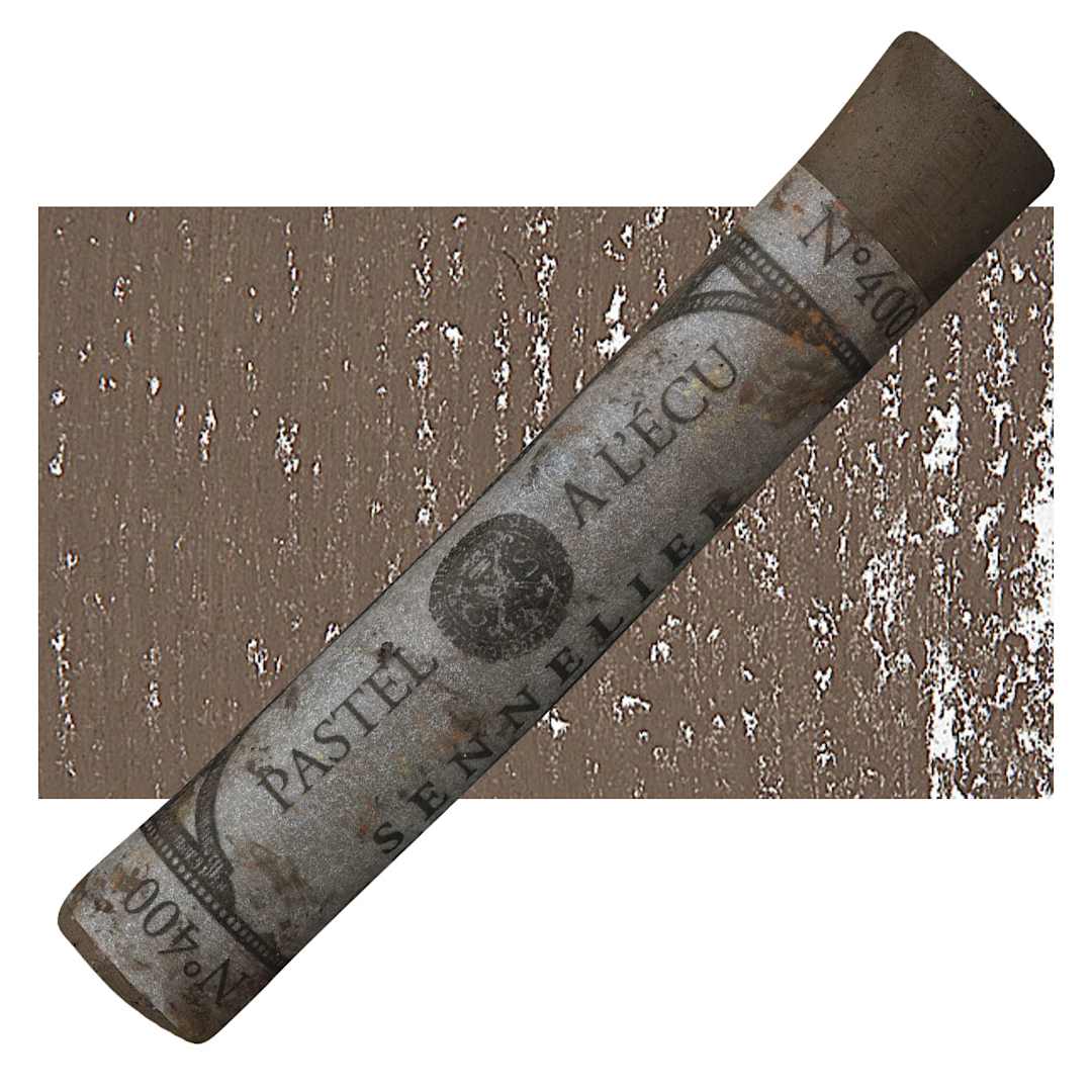 Open in modal - Sennelier Soft Pastel - Mouse Grey pastel and swatch