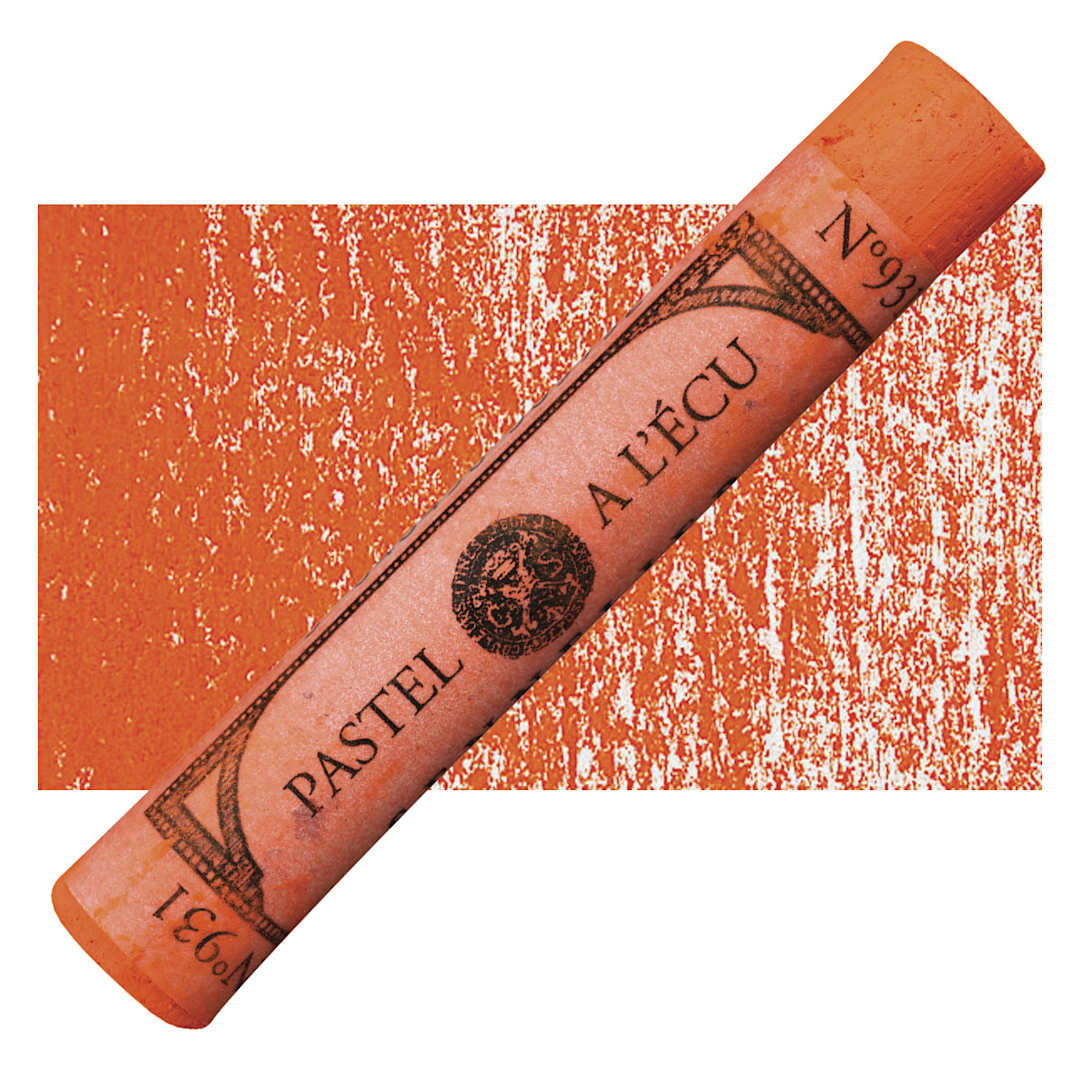 Open in modal - Sennelier Soft Pastel - Nasturtium Orange pastel and swatch