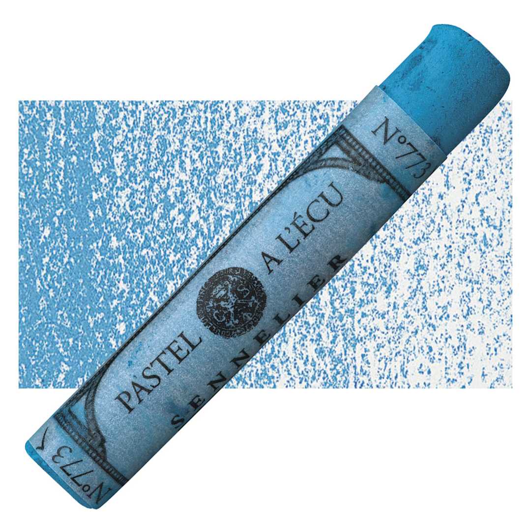 Open in modal - Sennelier Soft Pastel - Night Blue 773 pastel and swatch