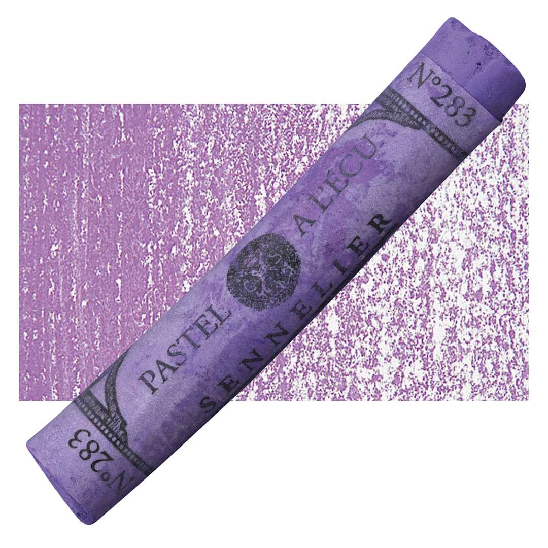 Open in modal - Sennelier Soft Pastel - Purple Blue pastel and swatch
