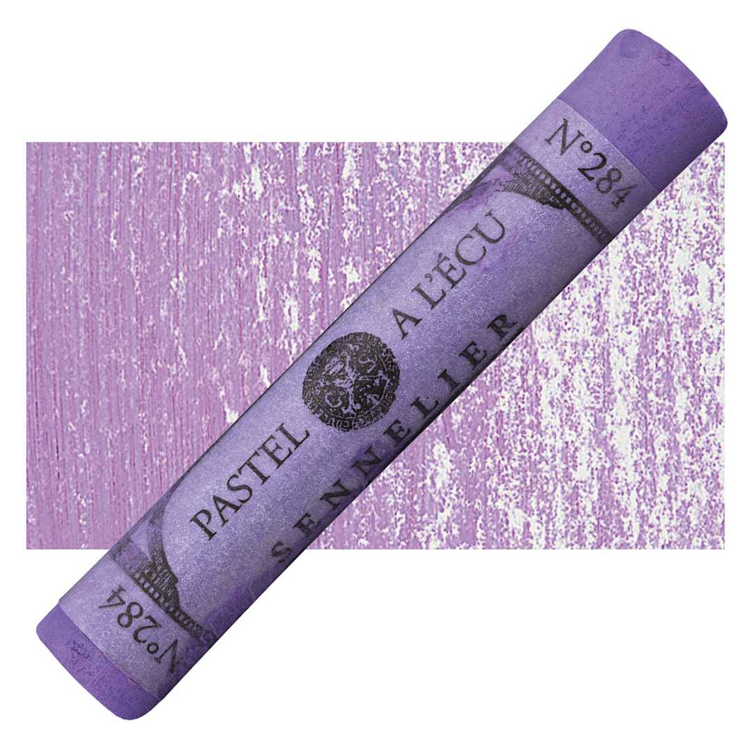 Open in modal - Sennelier Soft Pastel - Purple Blue pastel and swatch