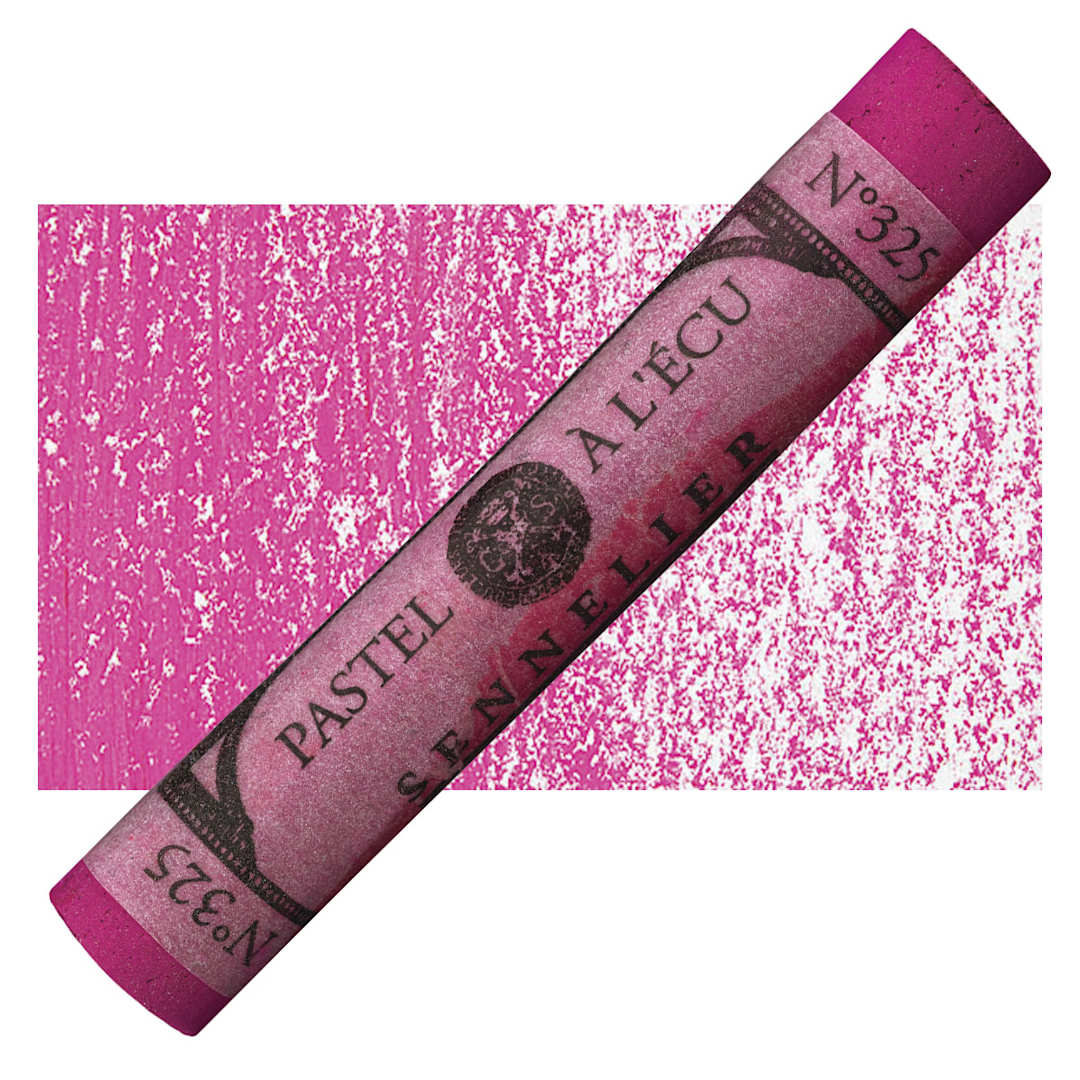 Open in modal - Sennelier Soft Pastel - Purple Violet 325 pastel and swatch