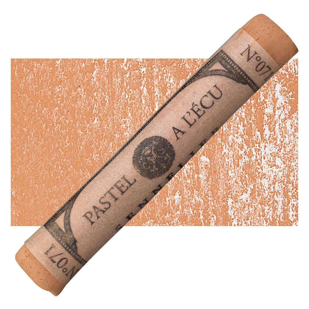 Open in modal - Sennelier Soft Pastel - Red Ochre 071 pastel and swatch