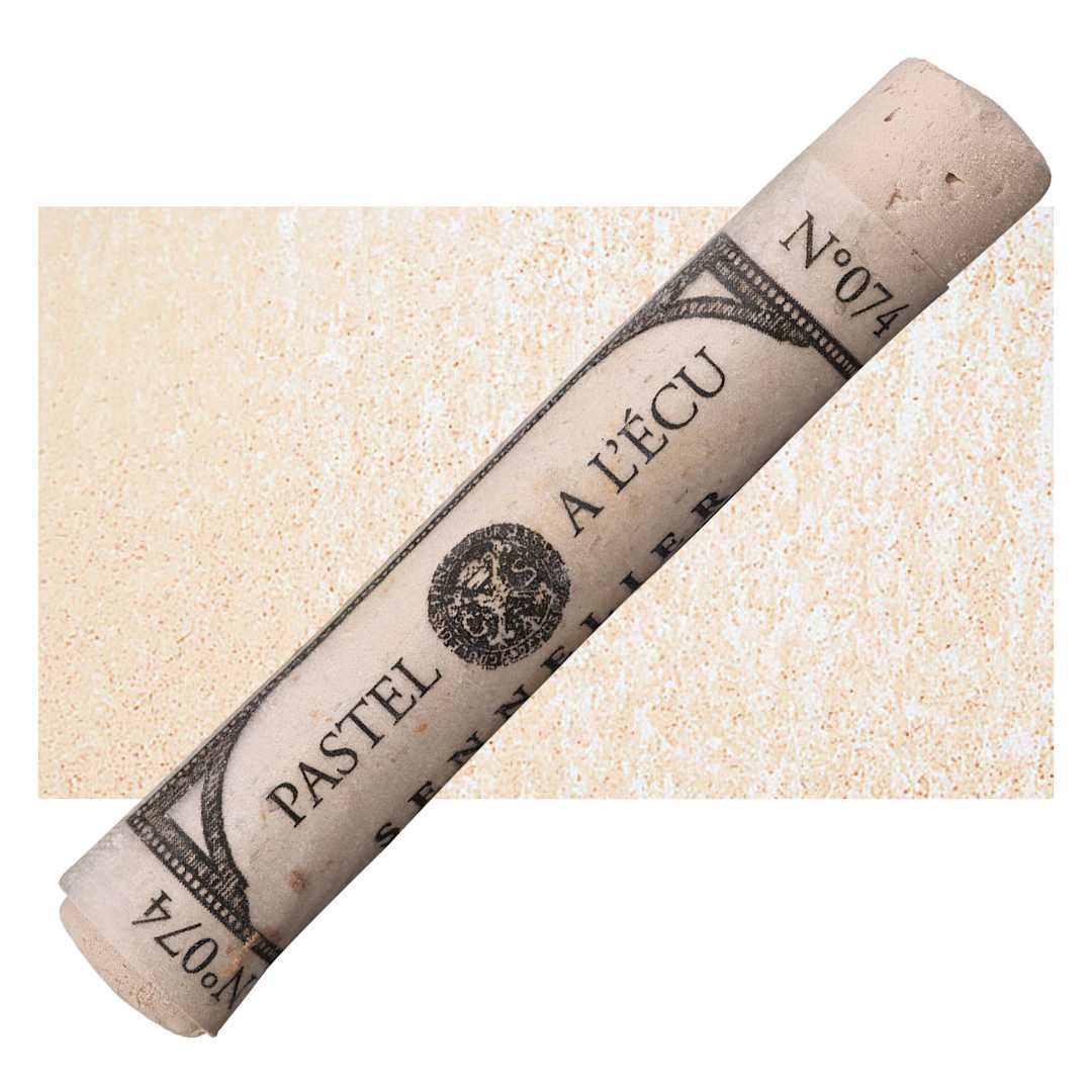 Open in modal - Sennelier Soft Pastel - Red Ochre 074 pastel and swatch