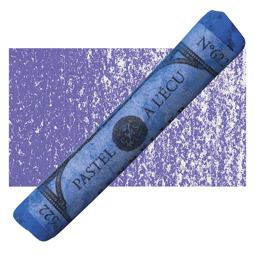 Open in modal - Sennelier Soft Pastel - Sapphire Blue 622 pastel and swatch