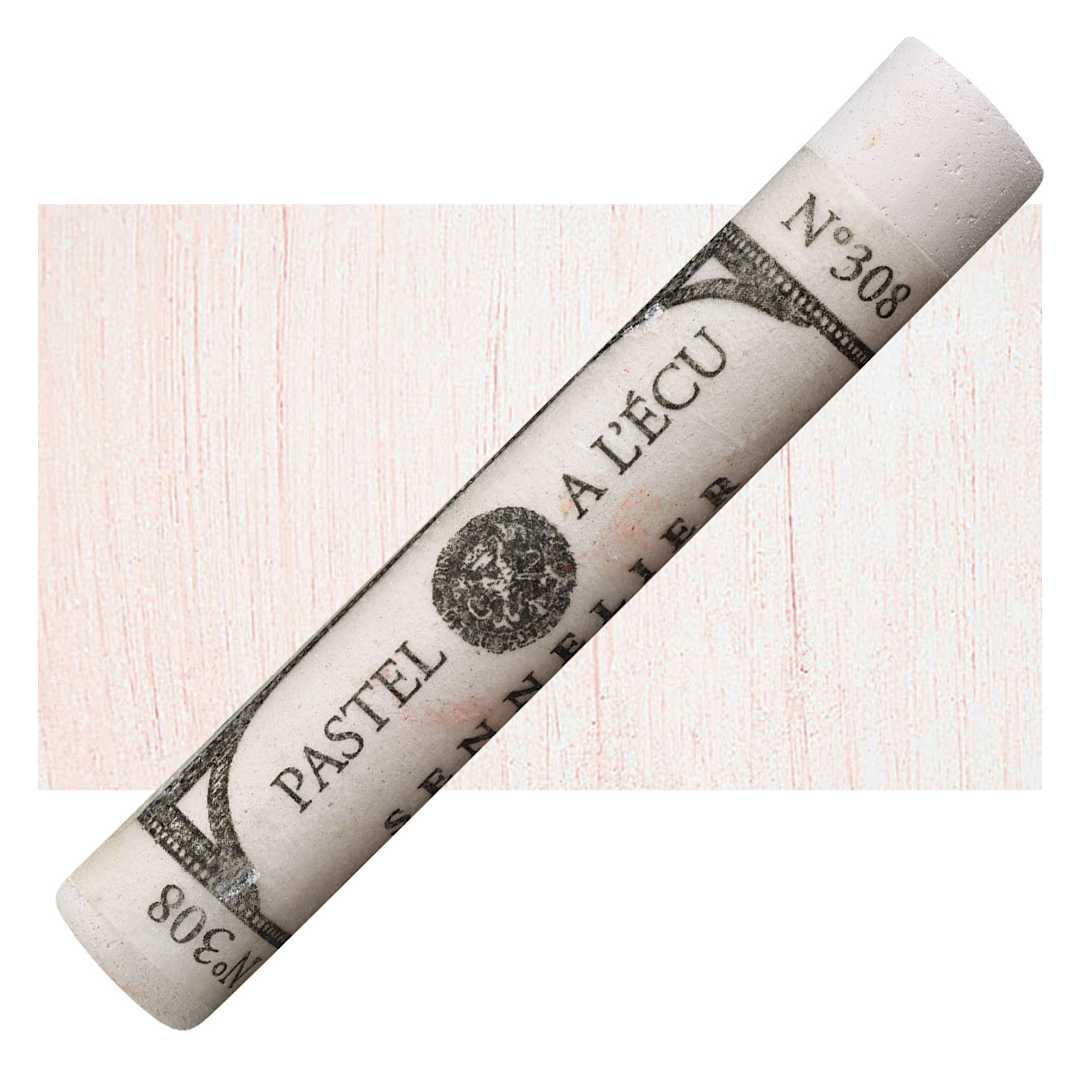 Open in modal - Sennelier Soft Pastel - Scarlet Lake 308 pastel and swatch