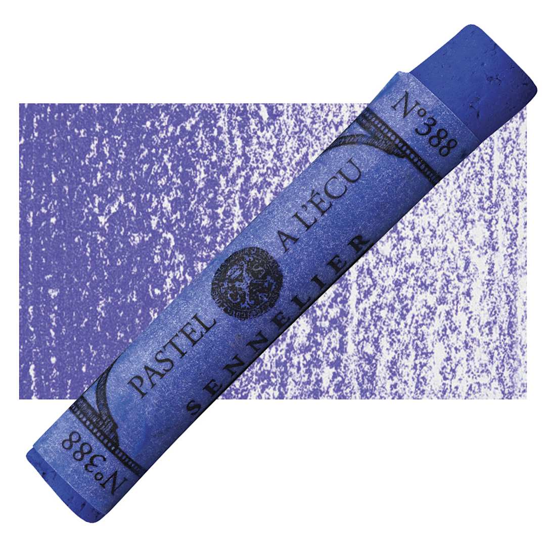 Open in modal - Sennelier Soft Pastel - Ultramarine Deep 388 pastel and swatch