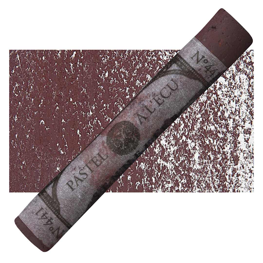 Open in modal - Sennelier Soft Pastel - Violet Brown Lake 441 pastel and swatch
