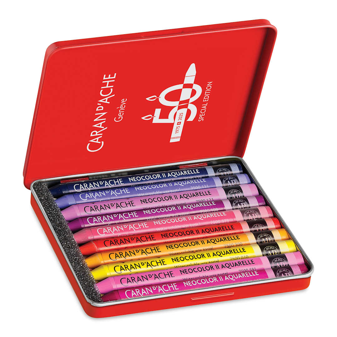 Caran d'Ache Neocolor II Aquarelle Artists' Pastels - Pop Colors
