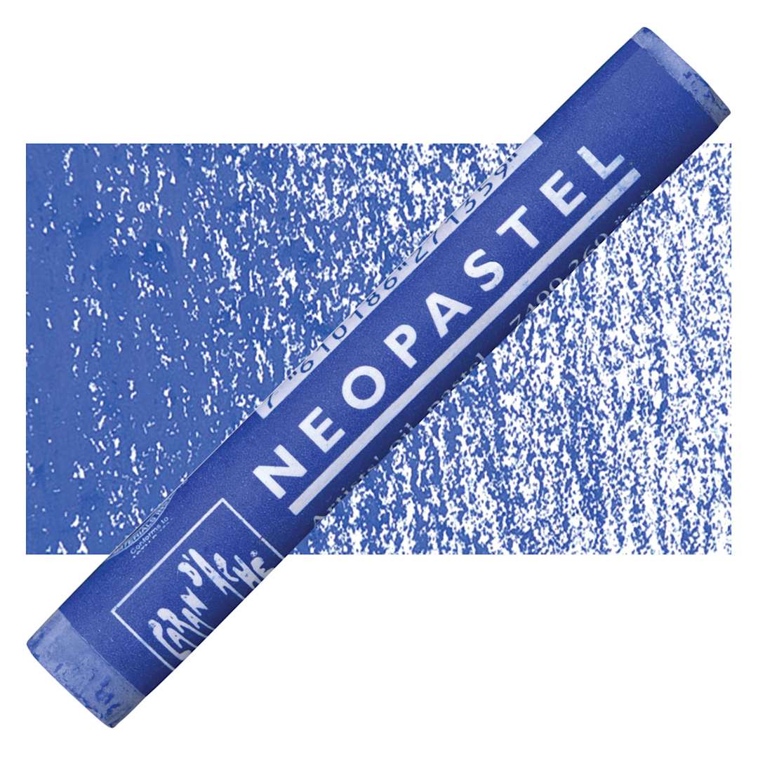 Open in modal - Caran d'Ache Neopastel - Blue pastel and swatch